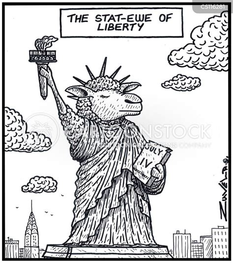 The Statue Of Liberty Cartoons And Comics Funny Pictures From