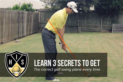 Correct Golf Swing Plane 3 Secrets 90 Of Golfers Dont Know — Hitting It Solid Play Better
