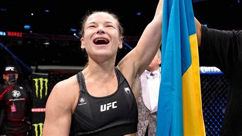 Ukrainian Flyweight Maryna Moroz Emotional After Dominant Win At Ufc 272