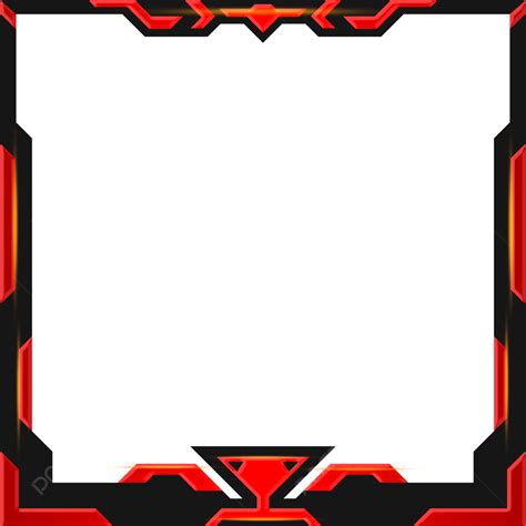 Twitch Live Streaming Overlay Png Transparent Square Border Gaming