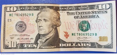The coinage act of 1792 introduced the u.s. 10 Dolari 2013 - E, Emisiunea 2013 - 10 Dolari - Statele ...