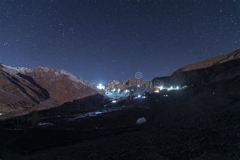 Spiti Himachal Pradesh India April 1st 2021 Milky Way And