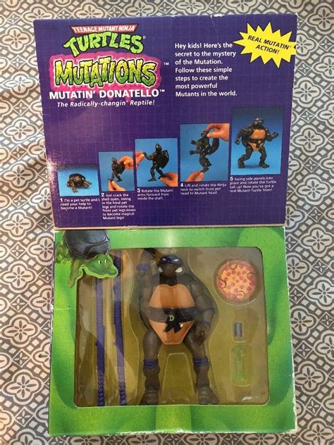 1992 Tmnt Teenage Mutant Ninja Turtles Rare Vintage Playmates Mutatin