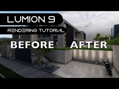 Lumion Urban Contemporary House Render Settings Tutorial Youtube