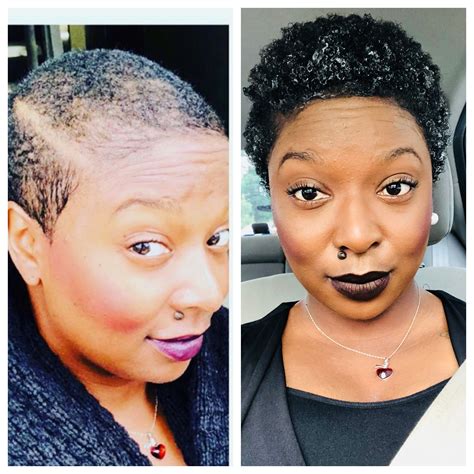 6 Months Post Big Chop Big Chop Hairstyles Natural Hair