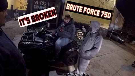 139 просмотров 1 неделю назад. THE ATV BROKE DOWN !!! (BRUTE FORCE 750) | BRAAP VLOGS ...
