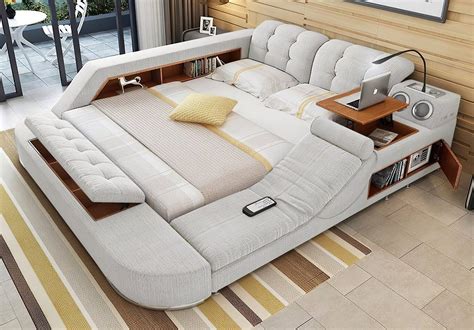 Valory Tech Smart Ultimate Bed High Tech Furniture em Cama multifuncional Mobiliário