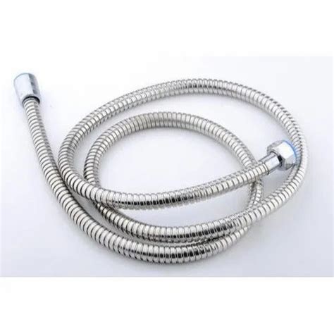 Silver Stainless Steel Shower Tube Dimension Size 1 M Also Available