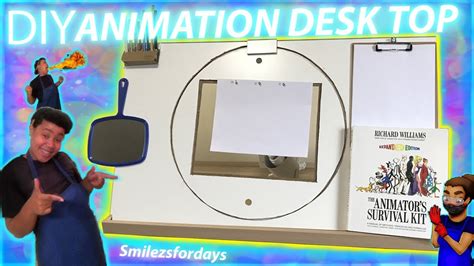 Diy Animation Desk Top Traditional D Animation Making Cartoons