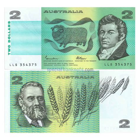 Australia 2 Dollars Banknote 19661987 Unc Special Minds Store