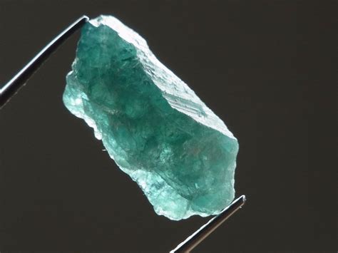745ct Rarest Gems Natural Rough Greenish Blue Grandidierite