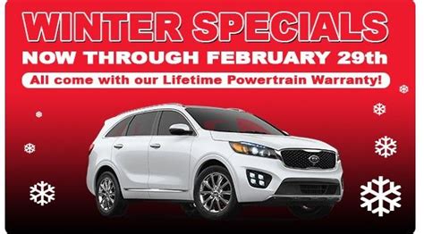 Do Not Miss Out On Our Winter Specials Going On Now Thru Feb 29th