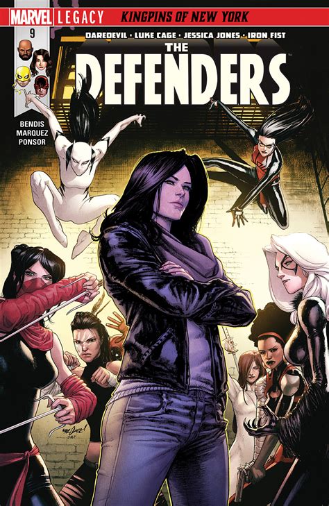 Defenders 2017 9 Comic Issues Marvel
