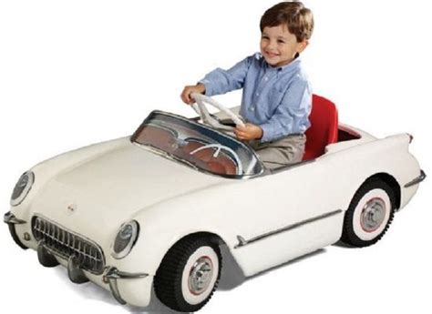 P Heirloom Quality Pedal Car Modeled After A 1953 Corvette Pedal