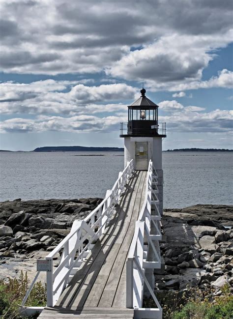 Marshall Point Lighthouse By Monnie