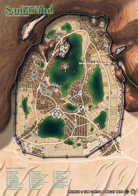 Oasis Battle Map Dndmaps Desert Map Fantasy Map Dungeon Maps Vrogue