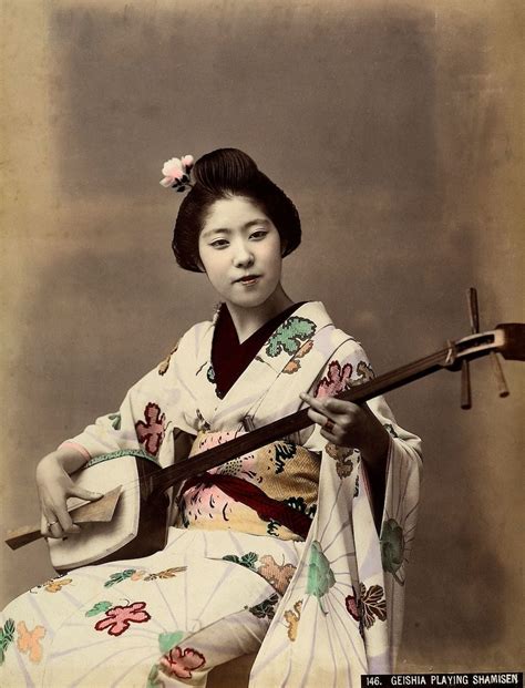 12 Gorgeous Color Photos Of Geisha In The Late 1800s Japanese Geisha