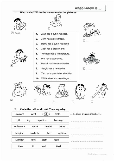 4th Grade Health Printable Worksheets Lexias Blog
