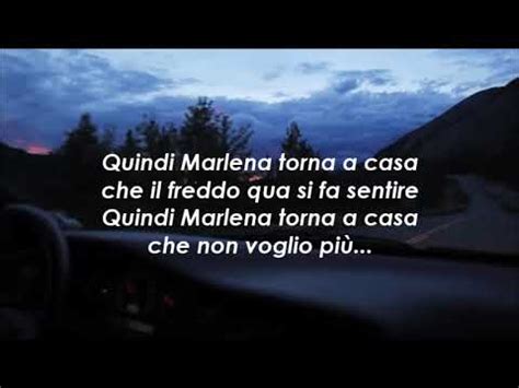 Quindi marlena torna a casa che ho paura di sparire. TORNA A CASA - MANESKIN (testo) - YouTube