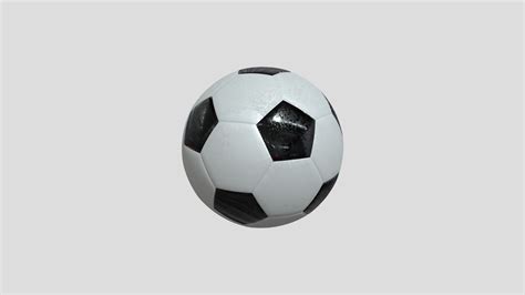 Soccer Ball Download Free 3d Model By Cilidon [fd047f4] Sketchfab