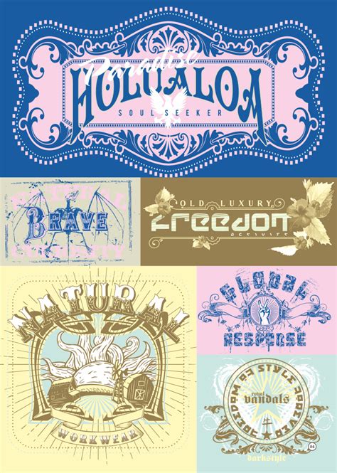 T-Shirt Print Vector Set Free CDR Vectors File Free Download | Vectors File