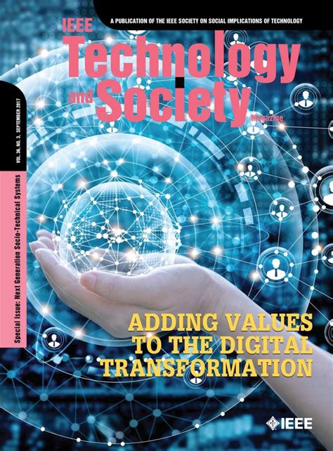 Technology And Society Magazine Ieee Technology And Society