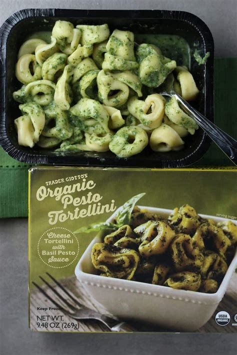Maybe you would like to learn more about one of these? Trader Joe's Organic Pesto Tortellini | BecomeBetty.com