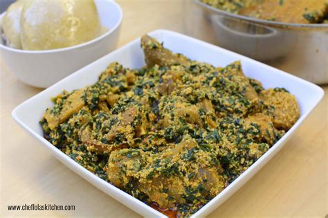 It is made from ground melon seed and can be served with any type of fufu ( pounded yam, gari ….). Best Egusi Soup | Chef Lola's Kitchen (VIDEO)