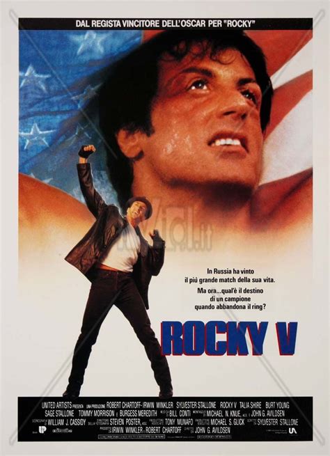 Rocky v is a 1990 american sports drama film. Pin on Poster de Cine