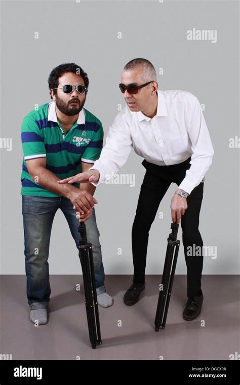 Two Blind Men Hi Res Stock Photography And Images Alamy