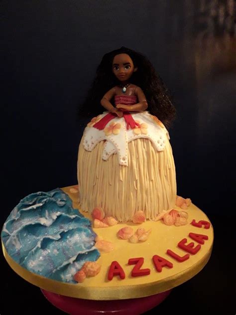 Disney Moana Doll Cake Doll Cake How To Make Cake Cake