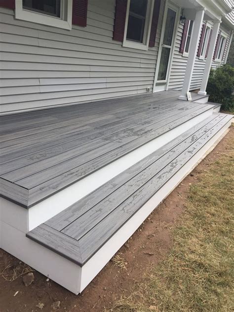 Serving western ma and ct. Deck Trex Island Mist Picture 7703 | Patio stairs, Patio ...