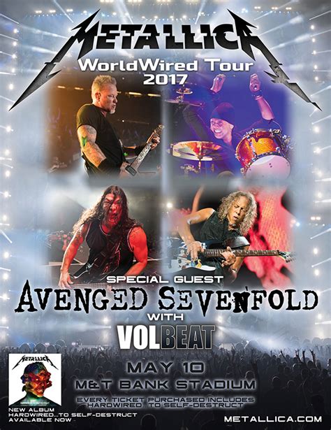 Live Recap Metallica Avenged Sevenfold And Volbeat 051017 Mandt