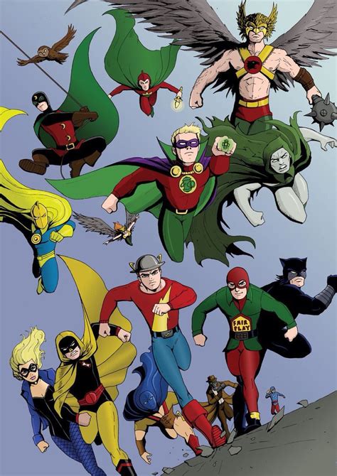 Justice Society Justice Society Of America Dc Comics Art Superhero Art