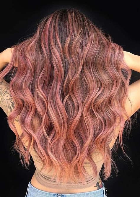 Awesome Rose Gold Hair Color Tones For Bold Look In 2020 Score Styles