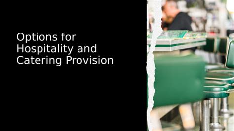 Hospitality And Catering Provision For Specific Requirements Ac51 Teaching Resources