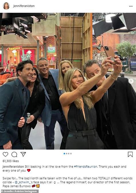 David Schwimmer Friends Reunion Uk Jennifer Aniston Shares Bts Snaps