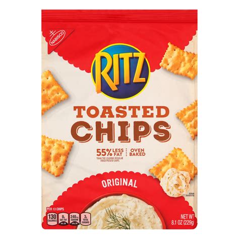 Save On Nabisco Ritz Chips Toasted Original Oven Baked Order Online