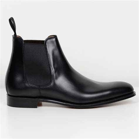 Black Threadneedle Cheaney Chelsea Boots From Quarter And Last