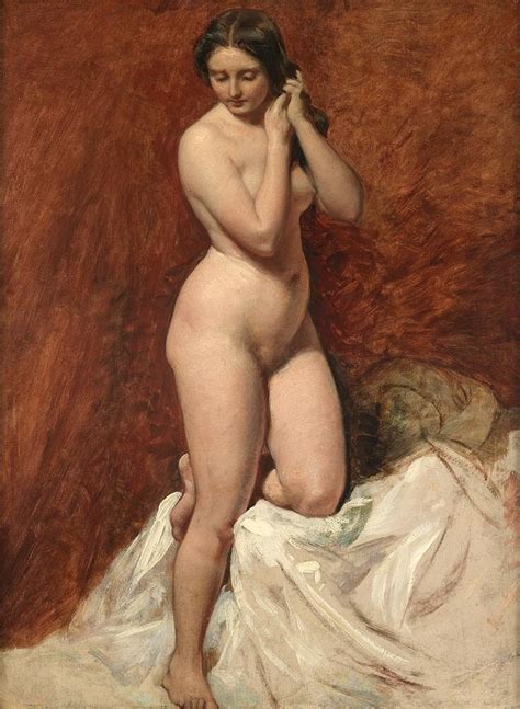 Nude From The Front Painting By William Etty Pixels