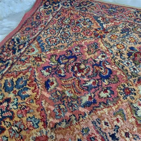 Vintage Karastan Multicolor Panel Kirman Design 717 Wool Area Rug 2×4