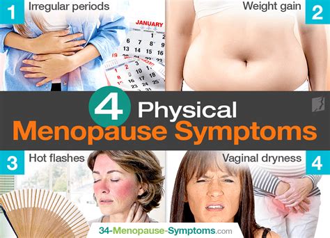4 Physical Menopause Symptoms Menopause Now