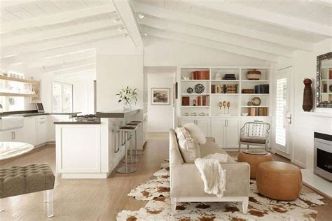 Vaulted ceilings can create a striking look in any room, making spaces feel larger and more open. Info: 9990669520 | Vaulted ceiling living room, Living ...