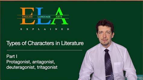 Types Of Characters In Literature Part I Protagonist Antagonist