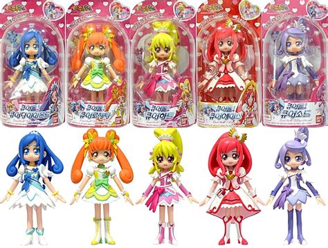 Buy Bandai Glitter Force PreCure Doki Doki PreCure Pretty Cure Figure Doll Set Korea New