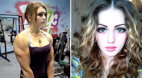 Julia Vins La Bodybuilder Russa Di 18 Anni Col Viso Da Bambola Foto Ladyblitz