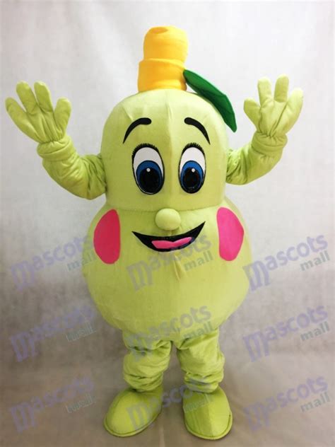 Fresh Pear Mascot Costume Fruit