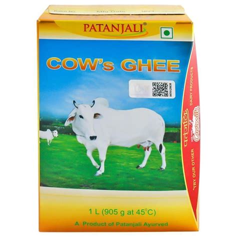 buy patanjali cow ghee 1 ltr shresta indian grocery quicklly