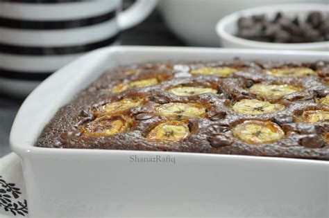 banana chocolate chip cake shanaz rafiq recipes