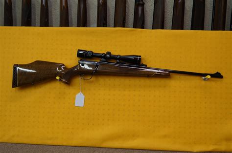 Mauser M66 243 Cal Deluxe Wood Scope For Sale